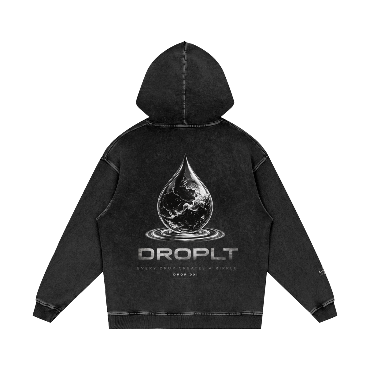 Droplt Loose Cotton Hoodie/ First Drop